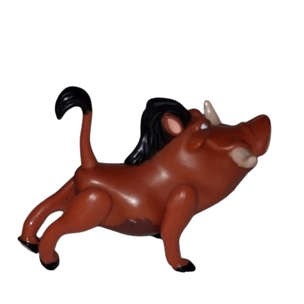 Vintage 1994 Disney The Lion King Pumbaa Action Figure 3" Brown